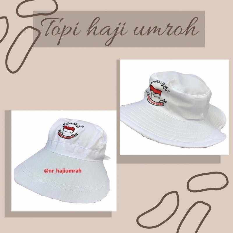 รับประกันใหม่ - HAJJ UMRAH HATS สําหรับผู้หญิงและผู้ชาย / HAJJ และ UMRAH EQUIPMENT