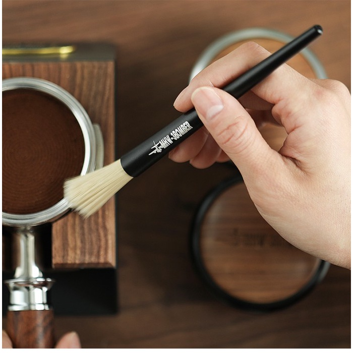 Mhw-3Bomber Aluminium Alloy Brush / Coffee GRINDER CLEANING Brush GRINDER Portafilter Coffee