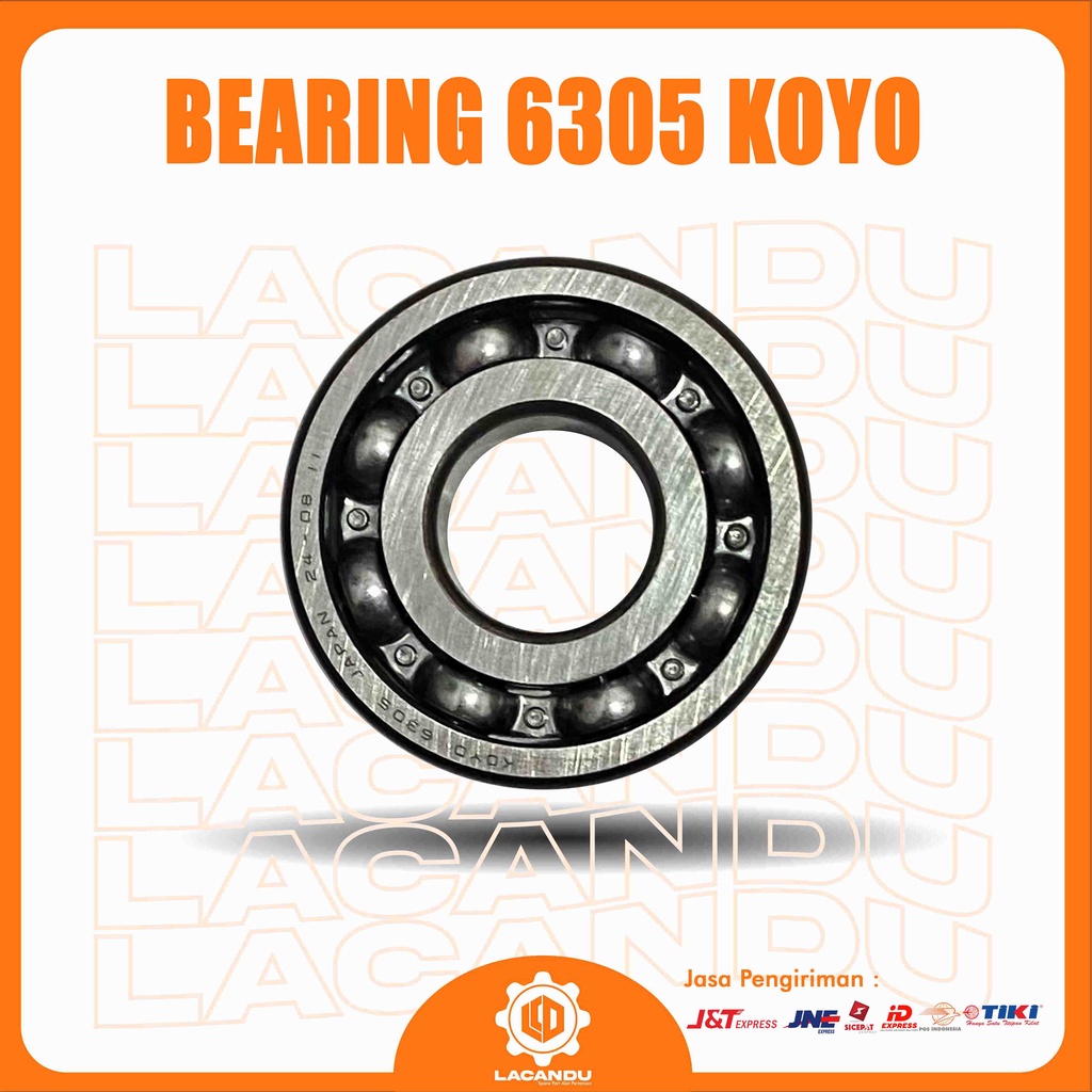 BEARING 6305 KOYO สําหรับชิ้นส่วน COMBINE HARVESTER LACANDU