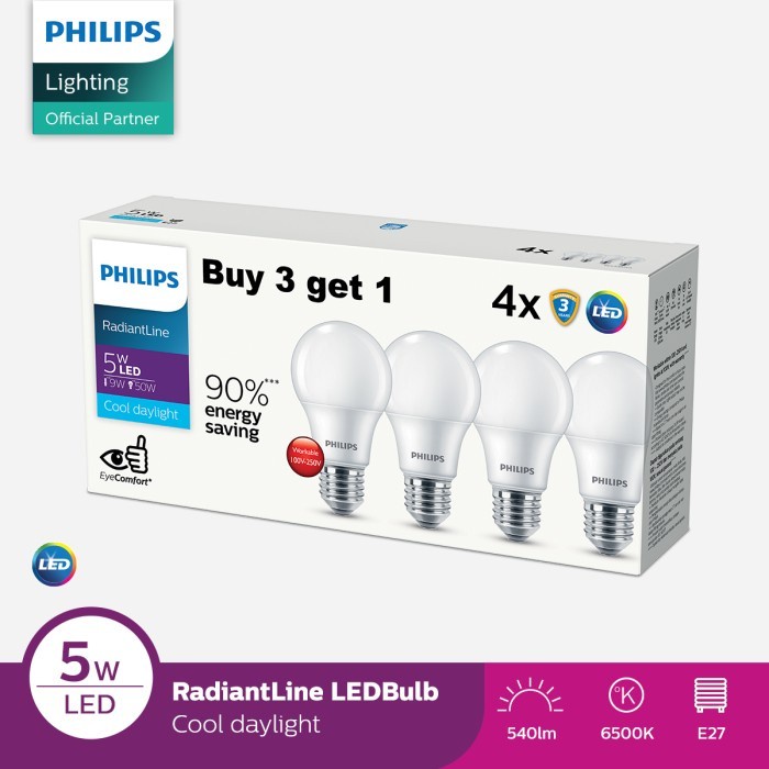 Philips RadiantLine Multipack 5W 7W 9W 11W LEDBulb