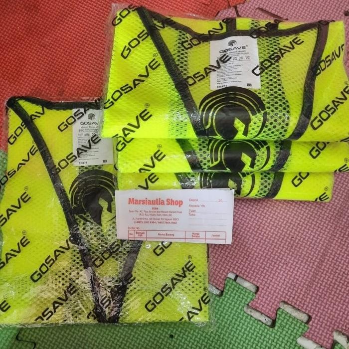 JTTOP" โครงการงานตาข่าย VEST SAFETY VEST SCOTH NYALA GO SAVE GOSAVE