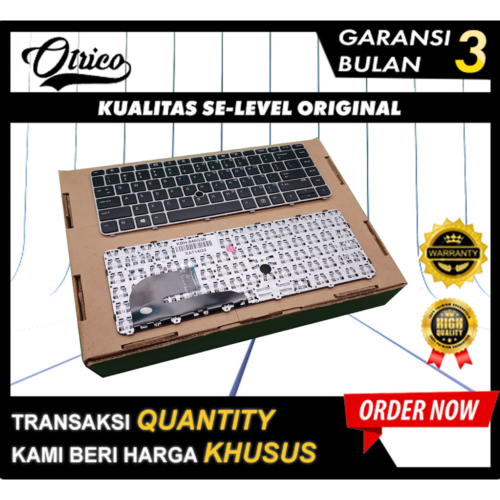 HaPe Elitebook 840 g3 745 g4 840 g4 848 g3 คีย์บอร์ด Non Pointer