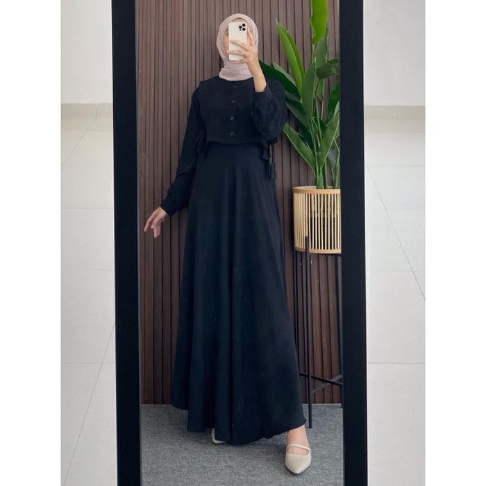 Zahra- Zahra Vest Gamis ชุดเดรสสําหรับผู้หญิง