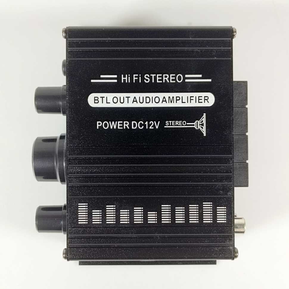 Lepy Hi-Fi Mini Stereo Car Amplifier Treble Bass Booster - Ak-170