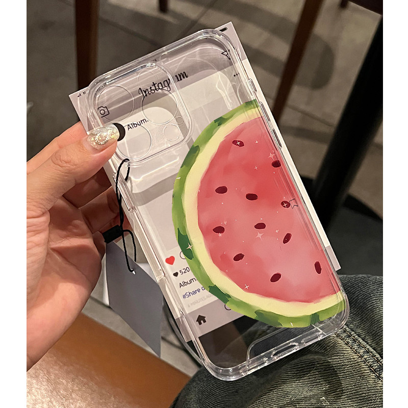 โปร่งใสป้องกันกล้องแตงโมฤดูร้อนปลอกRealmeหมายเหตุ 70 C75Xหมายเหตุ 60 C75 หมายเหตุ 60X C61 หมายเหตุ 5