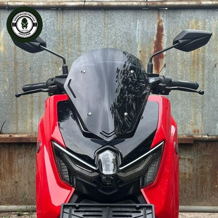 กระจกบังลม Nmax Neo, Neo S, Turbo Tech Visor Type Mini Diamond 4 Milli จัดส่งฟรี