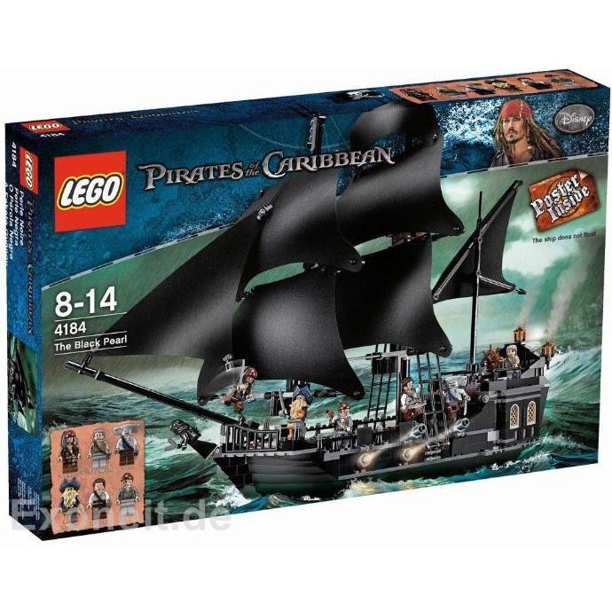 LEGO ของแท้ 4184 BLACK PEARL (PIRATE OF THE CARIBBEAN) READYY