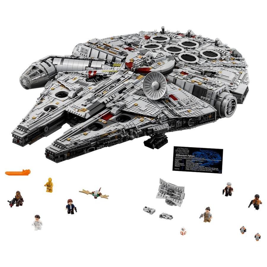 LEGO STARWARS UCS 75192 MILLENNIUM FALCON READYY