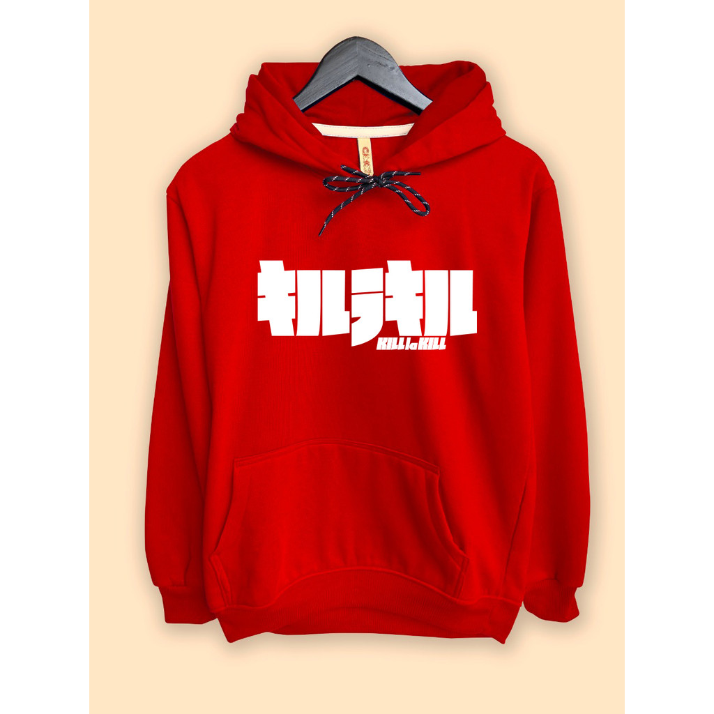 Kill La Kill Gaming เสื้อสเวตเตอร์มีฮู้ดโลโก้อะนิเมะ