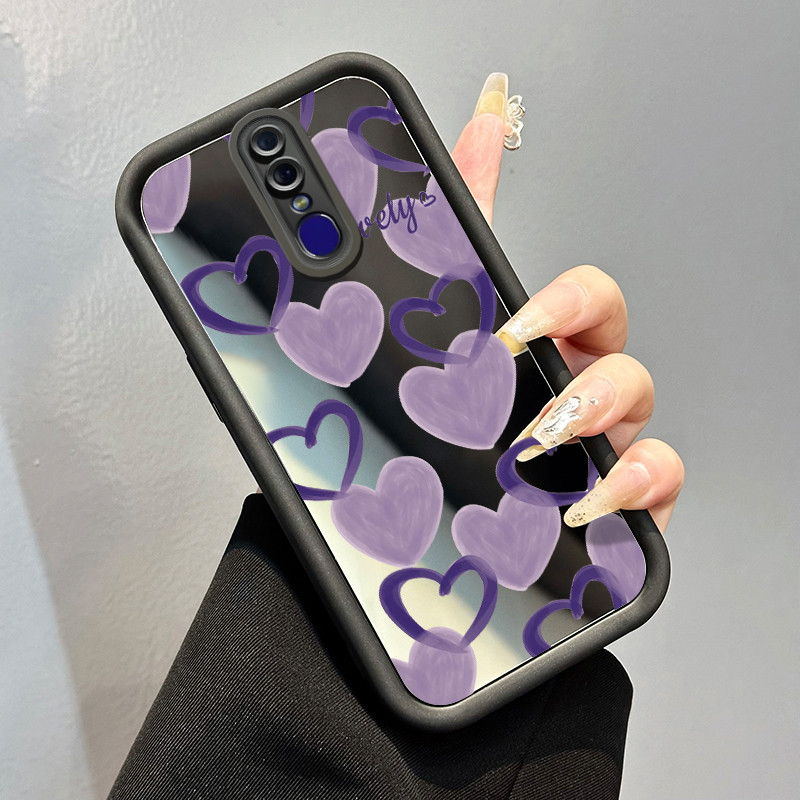 ปลอก Hp OPPO F11 A9 2019 A9x F9 F9 Pro F11 Pro F7 F5 Youth A7x Realme 2 Pro U1 กรณีปลอก graffiti HP 