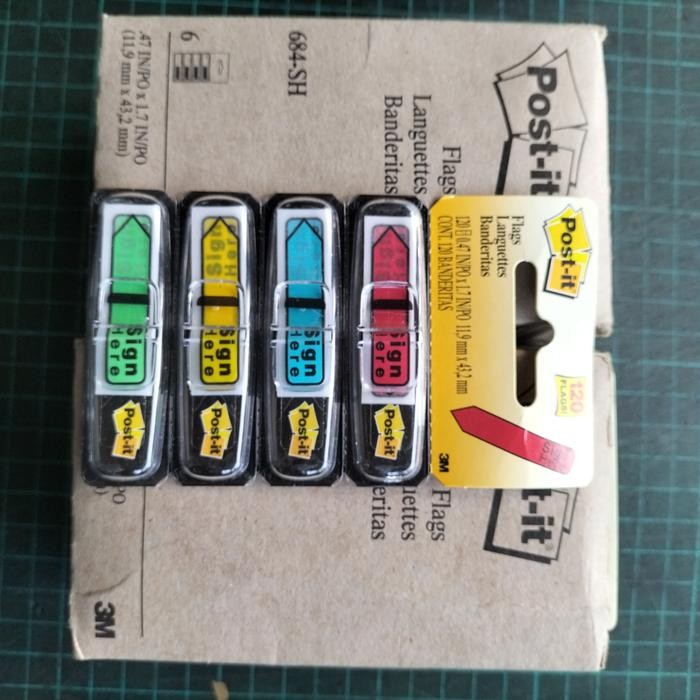 Post It Sign Here 3M 684-Sh