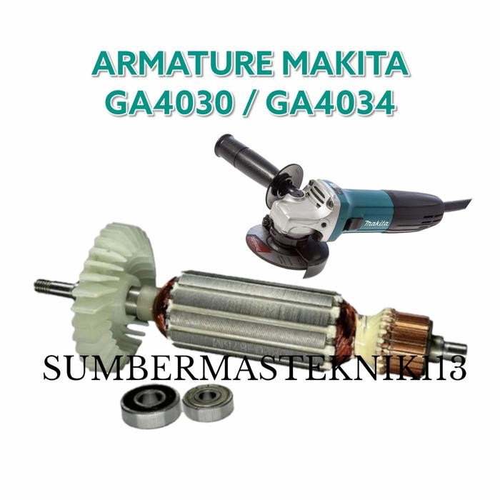 Makita Ga4030 Armature Makita Ga 4030 บดกระดอง