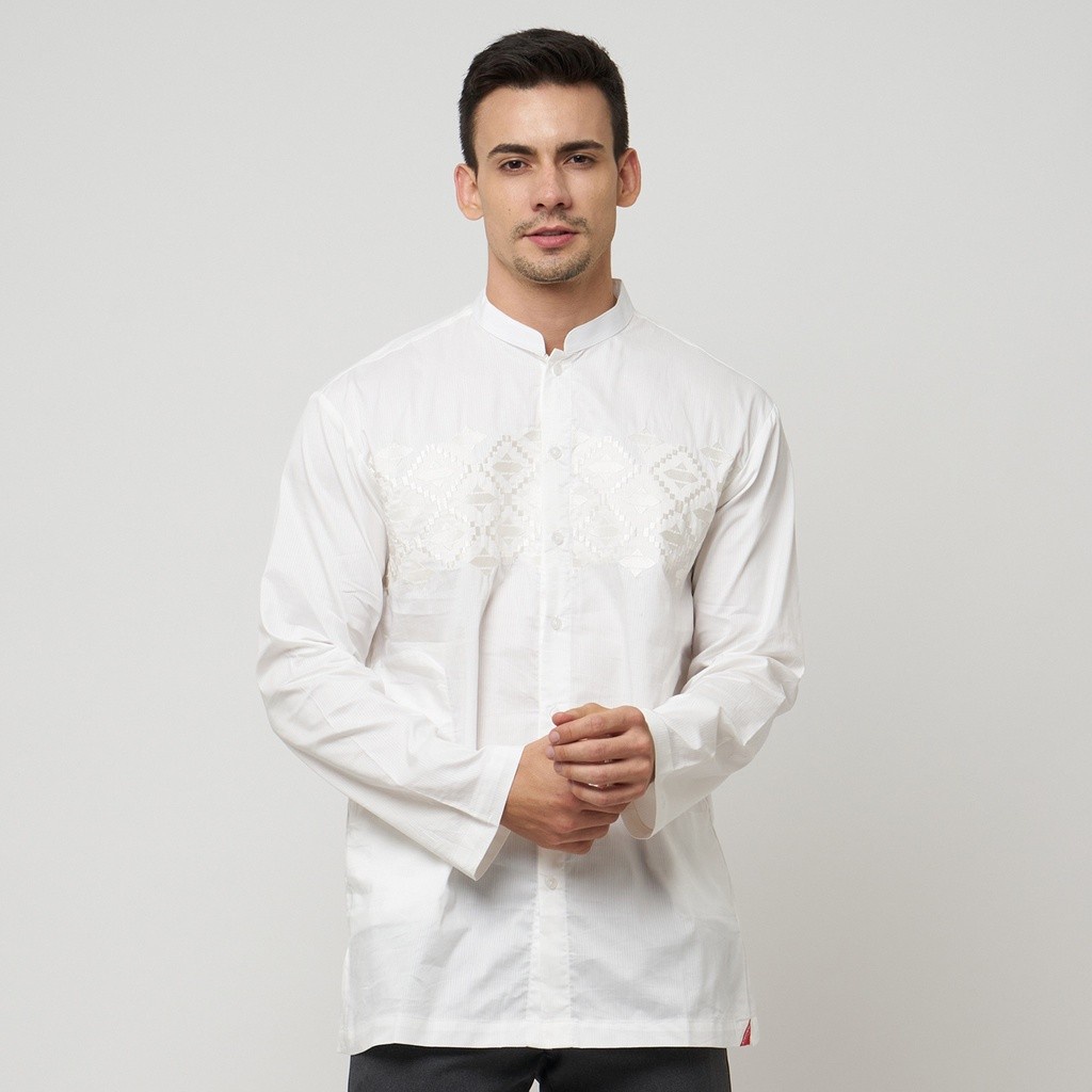 KATUN Cotton Preview Baju Koko Itang Yunasz Zohan Size L