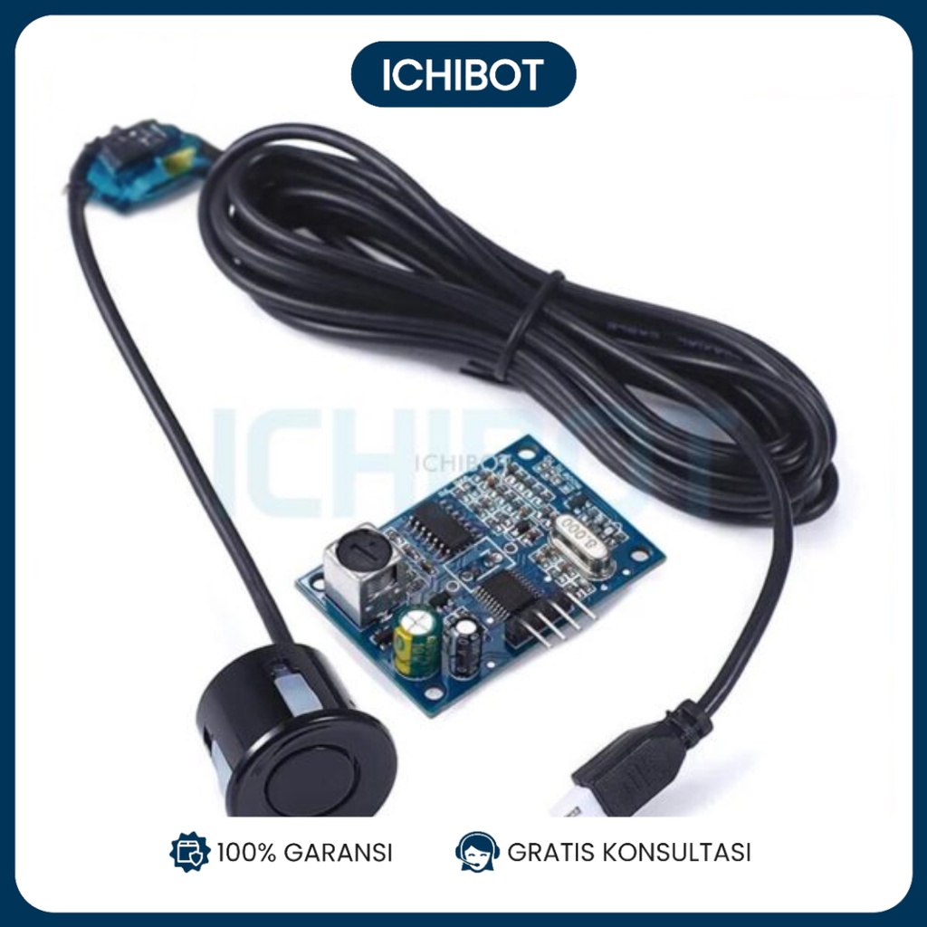 JSN-SR04T เซ็นเซอร์การจัดอันดับอัลตราโซนิกแบบบูรณาการเรดาร์กันน้ํา SR04T