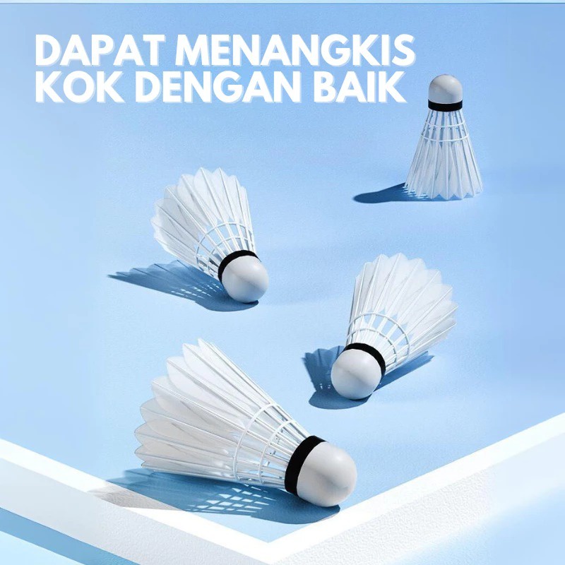 BADMINTON CKET / BADMINTON CKET EQUIPPED WITH SPONGE HANDLE FREE BAG & 3 SHUTTLECOCKS