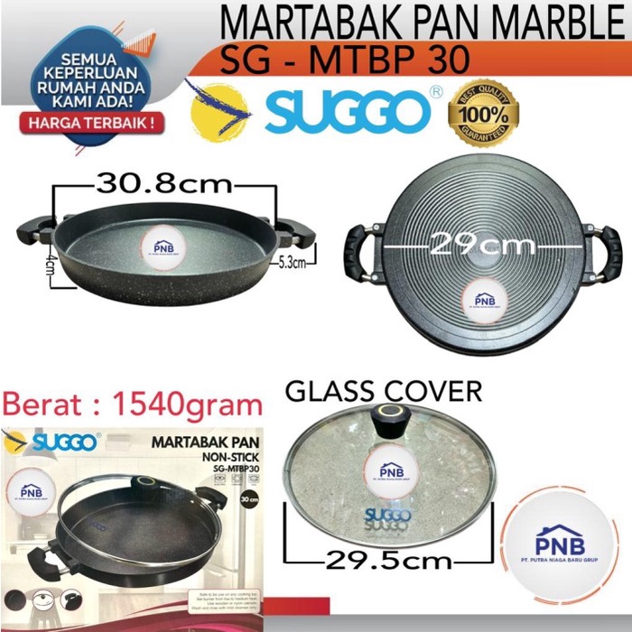 SUGGO BANGKA MARTABAK PAN 30 CM + LID