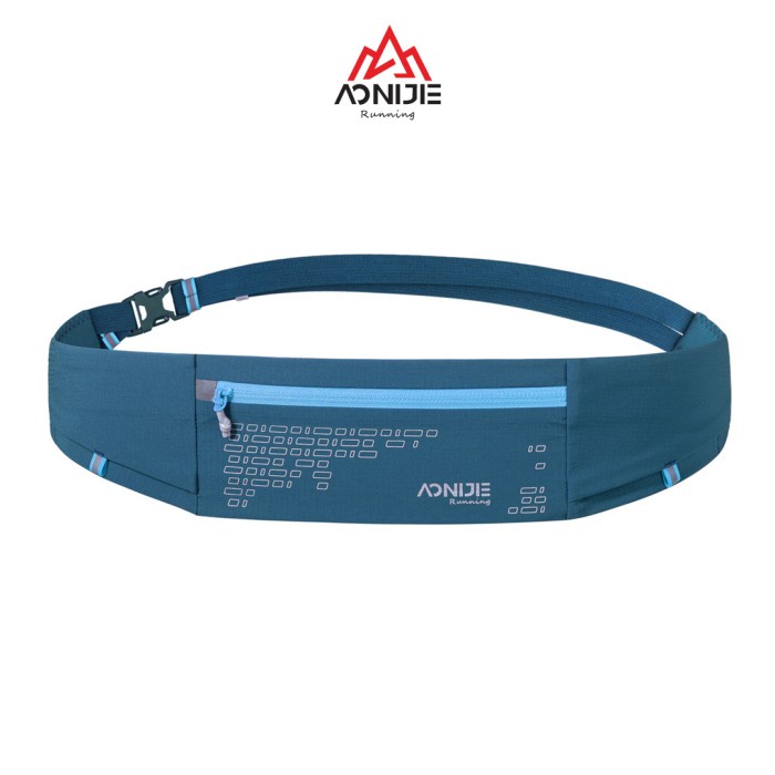 Crp - กระเป๋าคาดเอว Aonijie W8112 - กระเป๋าคาดเอวปั่นจักรยานวิ่ง - สีฟ้า