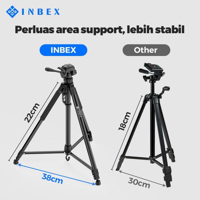 [ans] - INBEX IB-2 กล้อง DSLR ขาตั้งกล้อง ขาตั้งกล้องถ่ายภาพ 170 ซม. พร้อม