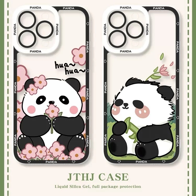 คู่Soft PandaแฟนซีกรณีOppo 16F Reno 16 Pro 5G A6C C100i A6s A6t Pro Reno 15 Pro Max Reno 15F Reno 15