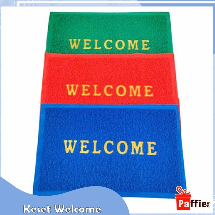 JTTOP WELCOME BIHUN MAT ANTI-SLIP NOODLES BATHROOM MAT INTERIOR DECORATION OK