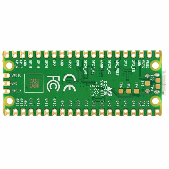 โครงการ - Raspberry pi pico RP2040 RP 2040 บอร์ดไมโครคอนโทรลเลอร์