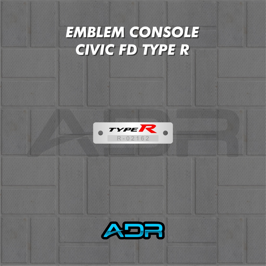 สัญลักษณ์คอนโซล Honda Civic FD1 FD2 FD2R Type R Mugen RR