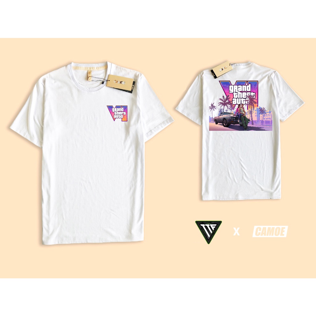 เสื้อยืด Grand Theft Auto VI GTA 6 Jason Lucia Cover