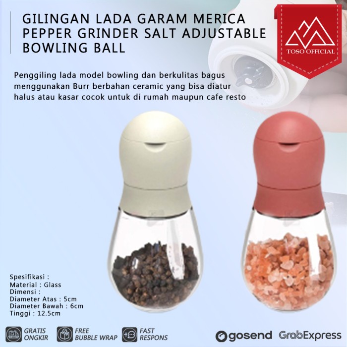 PEPPER Griller SALT ADJUSTABLE BOWLING BALL