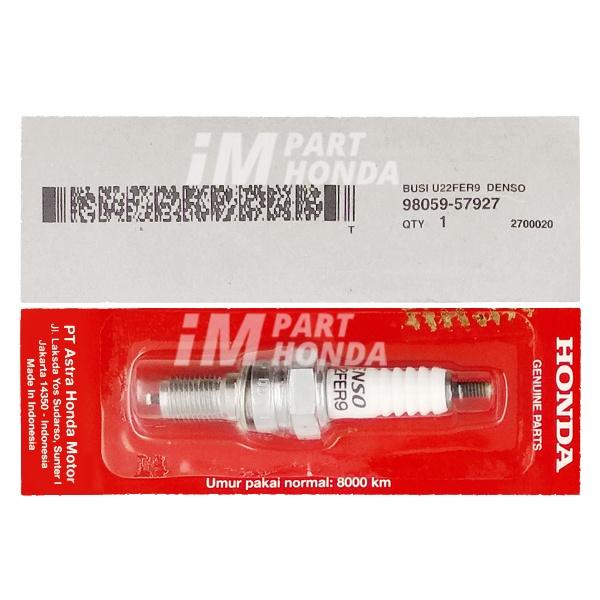 9809-57927 Denso U22FER9 หัวเทียน Vario 110 CW Techno คาร์บูเรเตอร์