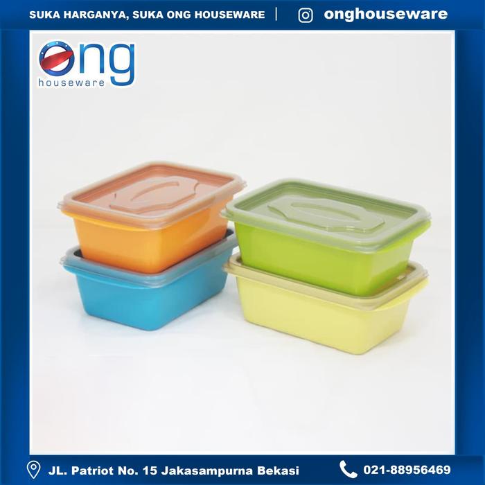 มี - ชุดกล่องอาหารกลางวัน กล่องอาหาร Victory 3 ชิ้น 500ml 500 ml