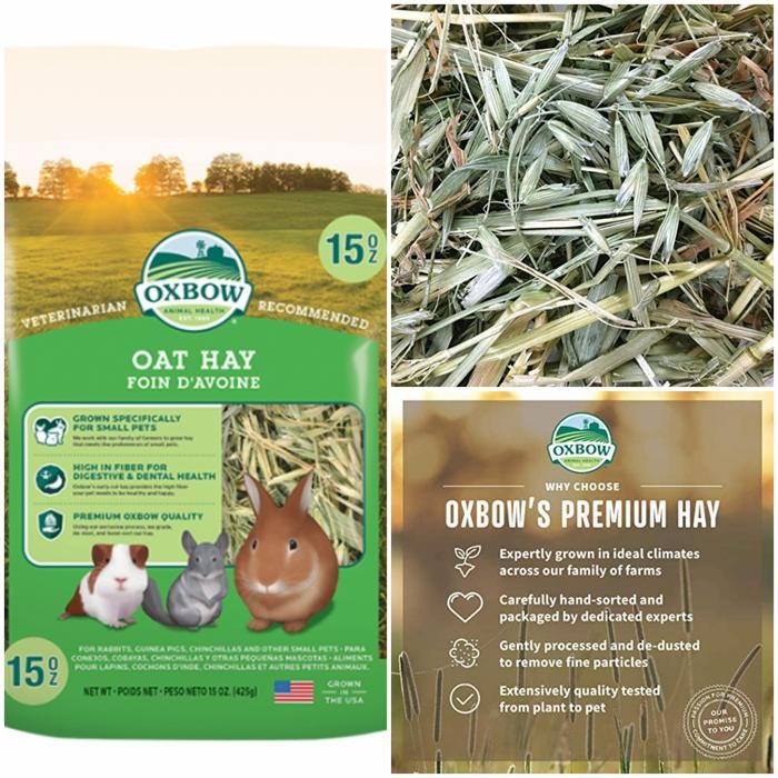 Snouty- Oat Hay Oxbow หญ้าแห้ง กระต่าย หนูแฮมสเตอร์ ชินชิลล่า หนูตะเภา 425g
