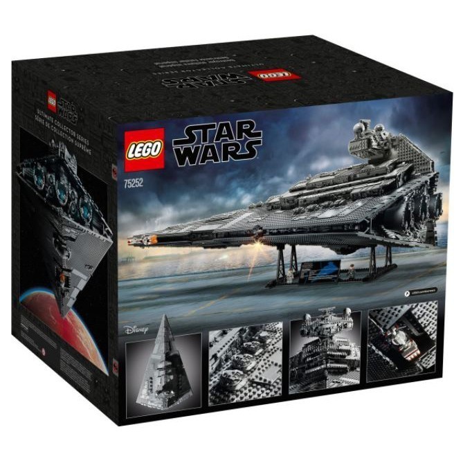 สินค้าใหม่ล่าสุด LEGO ORIGINAL STAR WARS 75252 IMPERIAL STAR DESTROYER READYY READY