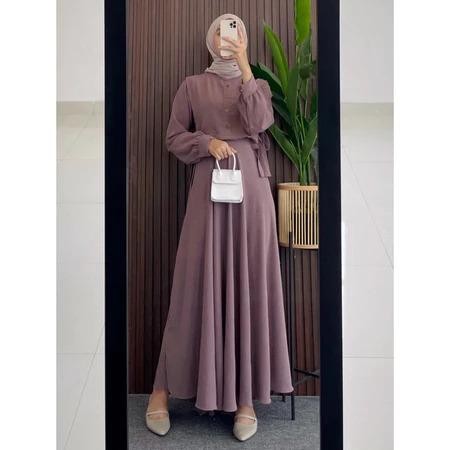 Zahra Vest Maxy Dress Crinkle Airflow - Size M/XL