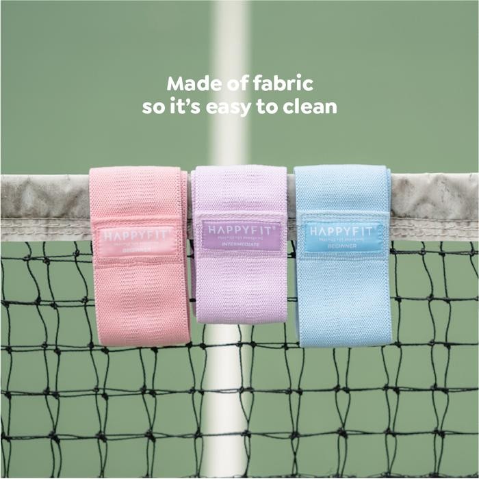 Gst - Happyfit [กระเป๋าฟรี] Resistance Hip Band - Squat Band