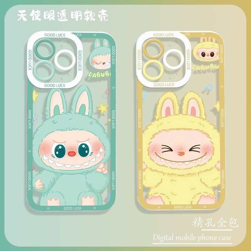 Candy สีน่ารัก Labubu สําหรับ Realme หมายเหตุ 60 60X C75 C75X C61 C63 C65 C51 C53 9 4G 10 Pro Plus 5