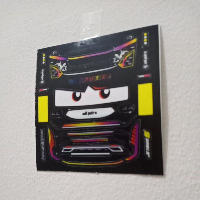 สติ๊กเกอร์ HADELAMP RGB minature JB3 และ JB5