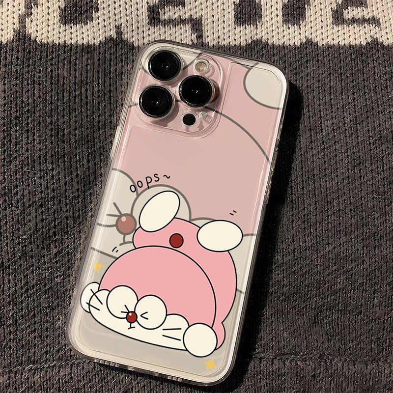 MERAH HP Top Class Doraemon Soft Pink สําหรับ Redmi หมายเหตุ 15 pro plus 15C 13x A5 14C 13C 13 หมายเ