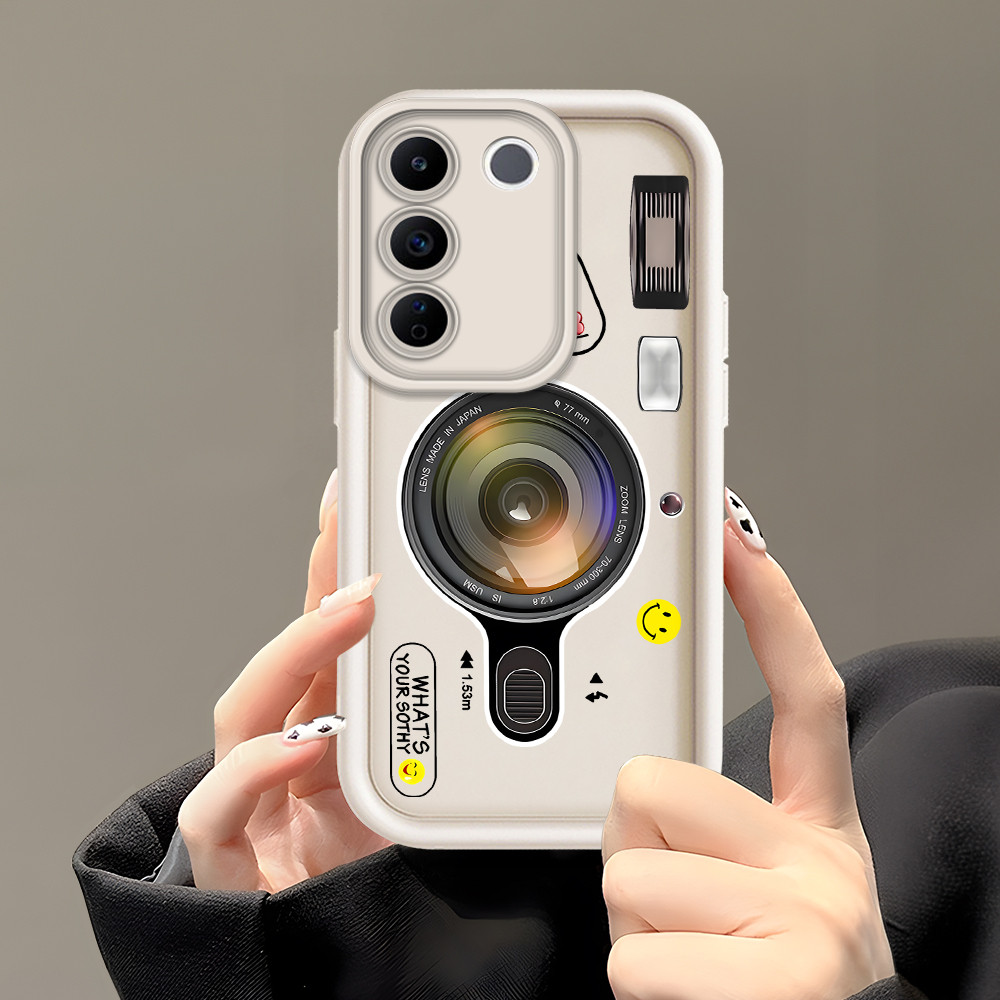 ปลอก Hp Untuk VIVO V27E เคสโทรศัพท์ Softcase ปลอก Soft Kesing Sofcase Cesing C8 4928 Cassing