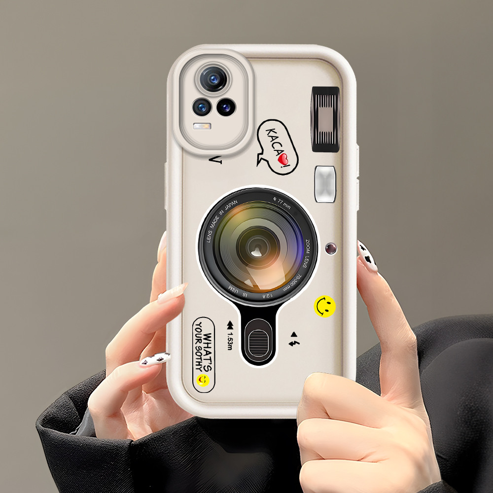 ปลอก Hp Untuk VIVO V21E V21 Y73 2021 4G เคสโทรศัพท์ Softcase Soft Kesing Sofcase Cessing C8 4928 Cas