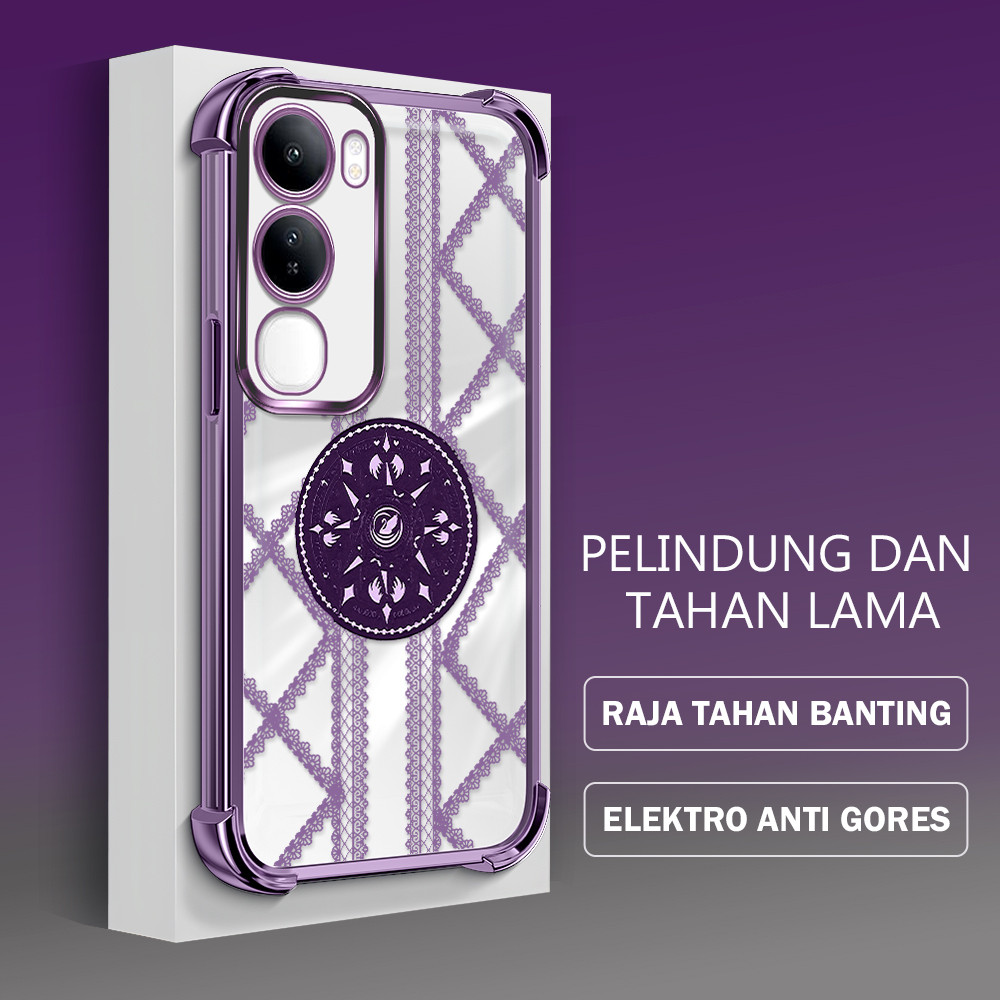 ปลอก Hp Untuk VIVO V40 Lite 4G 5G โหมด Cassing Kesing เคสโทรศัพท์ Softcase Cool 0131 SJ