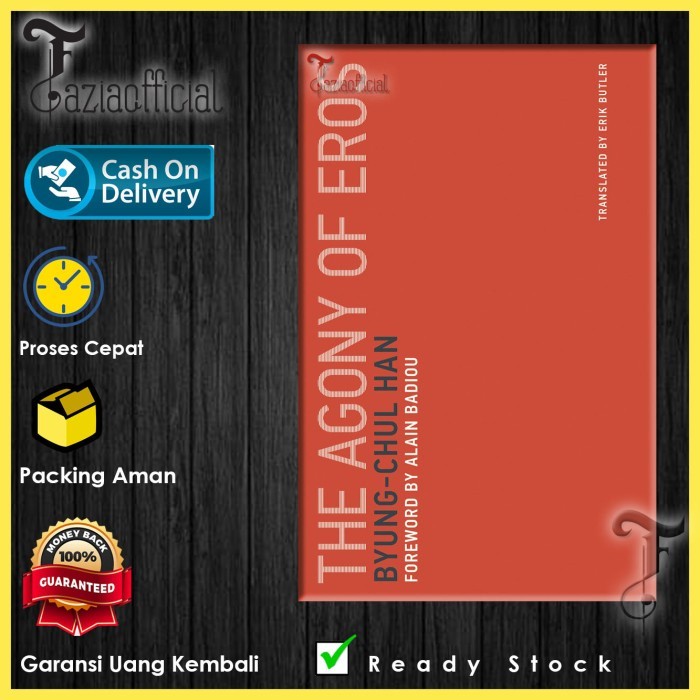 ผลิตภัณฑ์ที่โดดเด่น! แอง/อู๊ด! The Agony of Eros โดย Byung-Chul Han