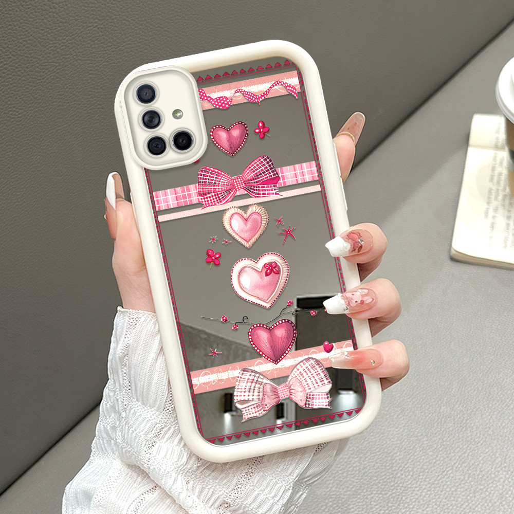 HP เข้ากันได้กับ Samsung Galaxy A71 เคสโทรศัพท์ Softcase Handphone Cassing Kesing 8888 JZ