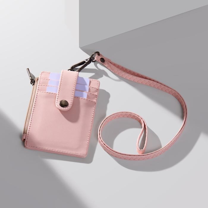 [Deli Atk] Cartiera Vex Lanyard Id Card Name Tag สร้อยคอผู้ชายผู้หญิงปฏิบัติหนังพรีเมี่ยม