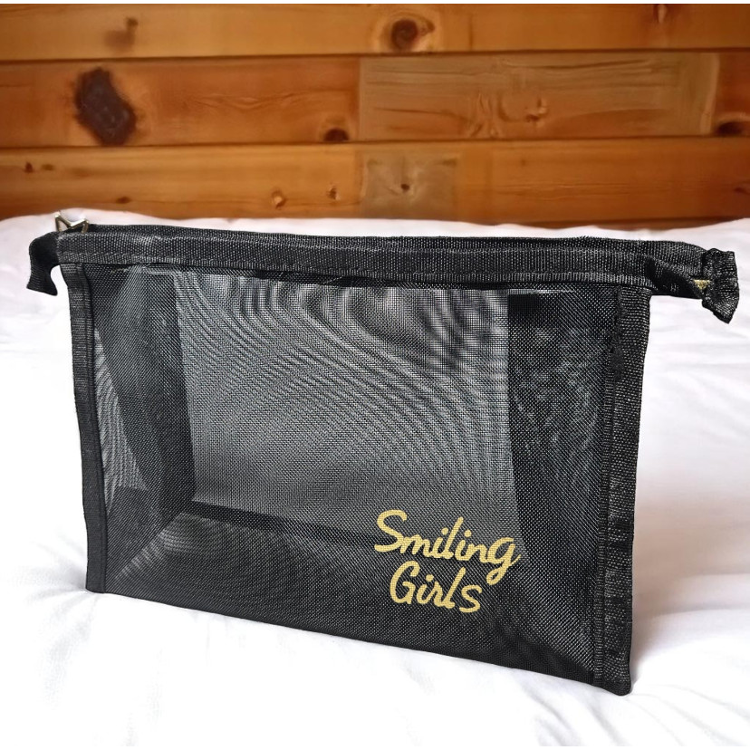 [ดี] กระเป๋าเอกสารตาข่ายโปร่งใสสาวยิ้ม - SMG4