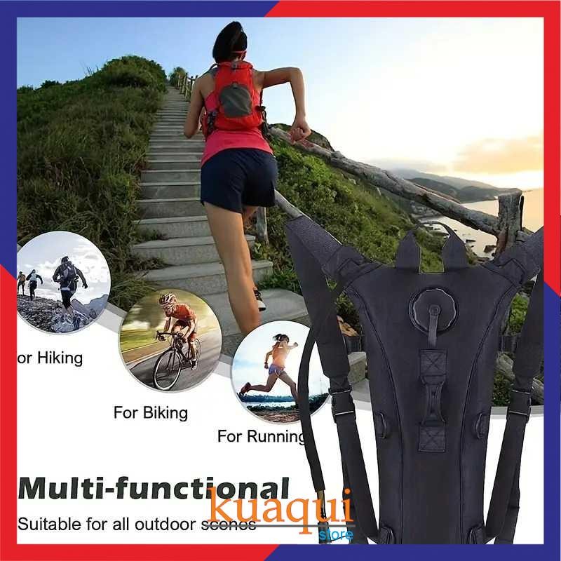 KUAQUI KMS กระเพาะปัสสาวะน้ํา Bite Valve Hydration Bag 3L - BL018