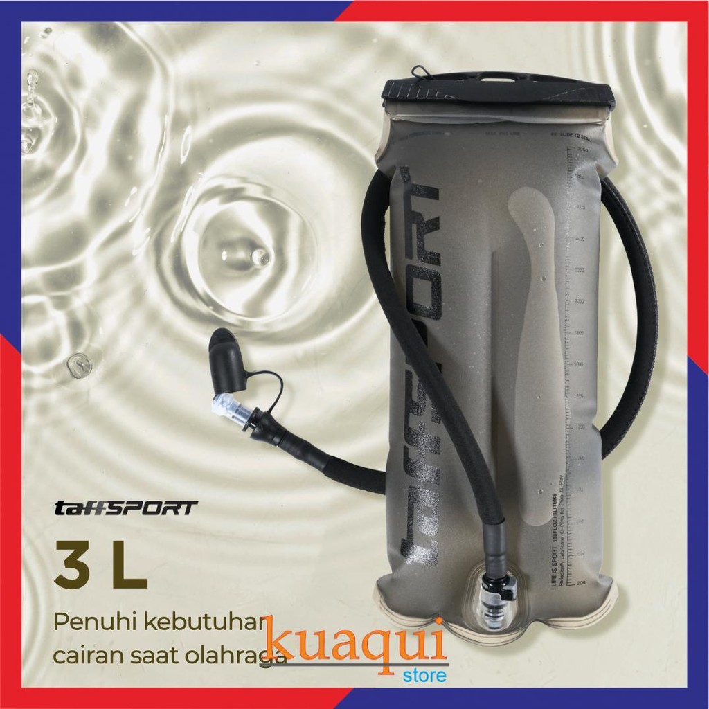 KUAQUI TaffiSPORT Water Bulton Hydration Pack 3L - TF2