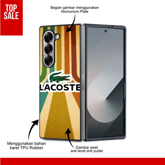 เคส เคส HP Samsung Z Fold และ Z Flip 7 6 5 4 3 ยาง TPU Lacoste RK450