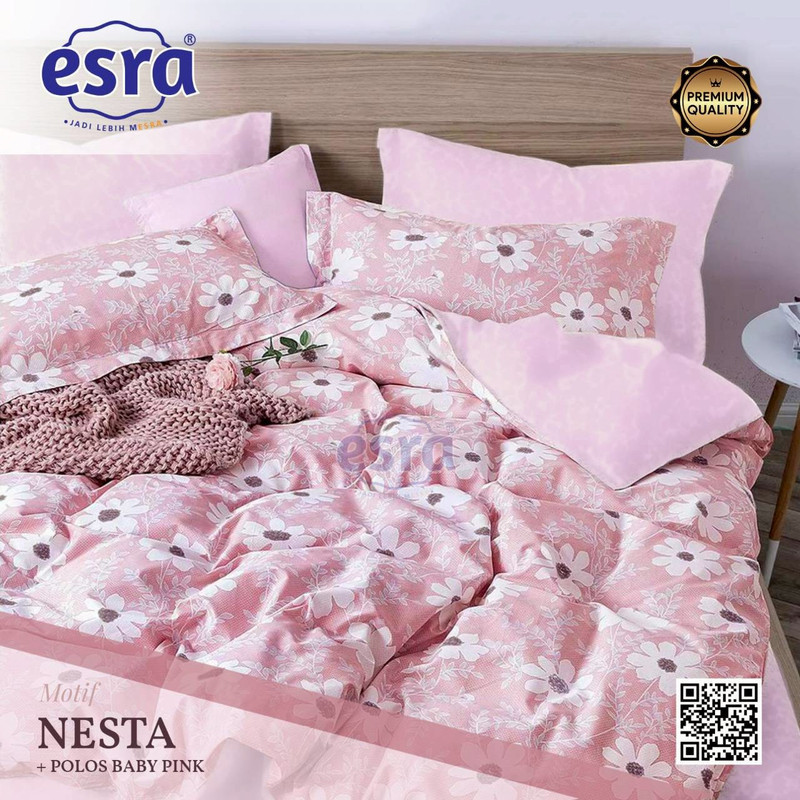 KATUN ESRA ชุดผ้าปูที่นอนผ้าฝ้ายพรีเมี่ยม Nesta Motif