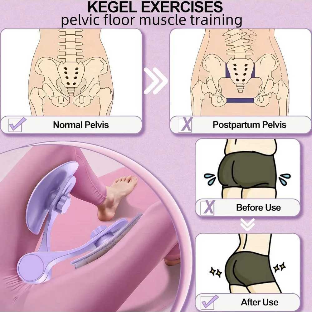 Sibd Hip Trainer อุปกรณ์ฟิตเนส Kegel ปรับ Abs - St10