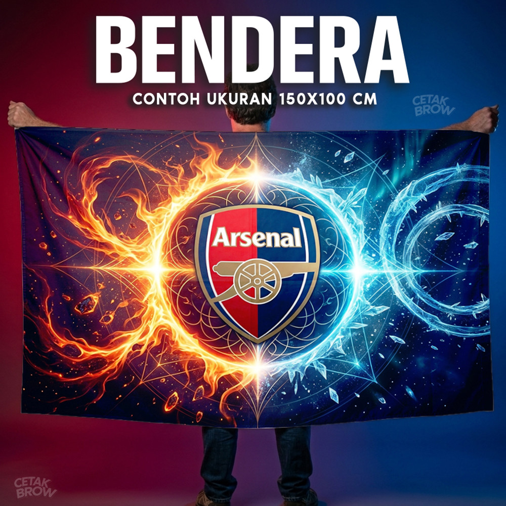 Arsenal Flag The Gunners Flag Football Club Premier League Football Fan Supporter Gift
